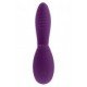 Vibrador e botão de dupla estimulação especialmente concebido para massagear o ponto G e o clitóris simultaneamente. Possui design ergonômico, com haste lisa e acabamento arredondado para fácil penetração e a parte que e
