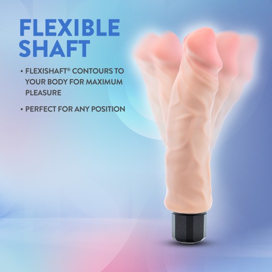 10 velocidades de vibração suaves para brincadeiras versáteis Haste flexível para máximo prazer e conforto. Sensa Feel® de dupla densidade, toque macio e realista À prova dágua IPX7 Recarregável por USB magnético Co