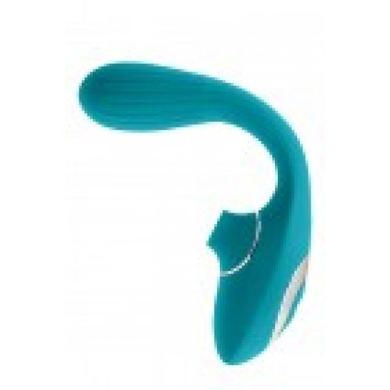 O Dual Suction é um brinquedo de dupla estimulação, para estimular simultaneamente o ponto G e o clitóris. Seu design leve se adapta perfeitamente a todos os tipos de corpo, graças ao seu design. É composto por dois moto