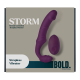 Conheça o STORM, o vibrador sem alças projetado para que você e seu parceiro compartilhem cada pulsação, cada curva e cada momento emocionante. Com seu design ergonômico em silicone seguro para o corpo, o STORM se move n