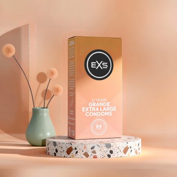 EXS Grande - Extra Large Condoms - 12 