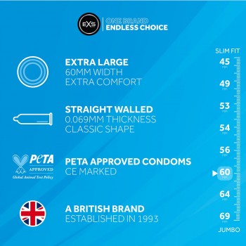 EXS Magnum - Preservativos - 12 