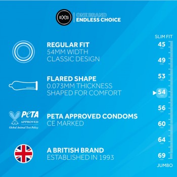 EXS Smiley - 12 Preservativos