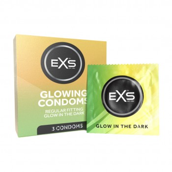 EXS Glow - 3 Preservativos