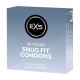 Contém 48 preservativos EXS Snug Fit de látex premium. Os preservativos EXS Snug Fit são perfeitos para quem tem um pênis de tamanho modesto e para quem gosta de um ajuste confortável e mais firme. Projetados para perman