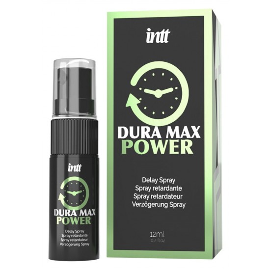 Dura Max é um potente spray que pode proporcionar muito mais tempo de prazer para os homens. Modo de Uso: aplicar 3 borrifadas na zona íntima e massajar até sentir os seus efeitos. 