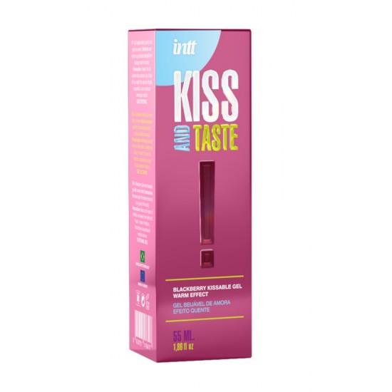 Gel beijável com sabor de amora e efeito aquecedor. O gel foi desenvolvido especificamente para preliminares e sexo oral. Também é adequado para penetração e é compatível com preservativos e brinquedos sexuais.