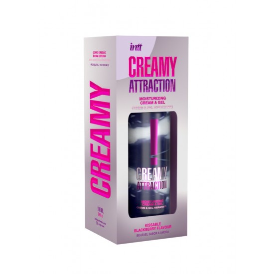 Versão beijável do creme hidratante com sabor irresistível de amora. Perfeito para hidratação corporal e da pele íntima externa, com toque sensorial e aroma sedutor. Modo de usar: Abra a válvula e aplique a quantidade de