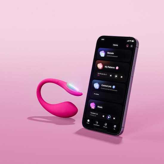 Aproveite a versão menor do Lush 4 com o Lush 4 mini. Este vibrador oferece infinitos modos de vibração controlados pelo aplicativo. A diferença no Lush 4 Mini é que ele tem uma largura de inserção de 31 mm (1,2 polegada