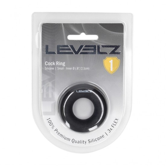Anel peniano de silicone - S Eleve seu desempenho a outro nível com este anel peniano de silicone premium sem vibração da coleção LEVELZ. Projetado para um ajuste perfeito, ele ajuda a aumentar a firmeza e a durabilidade, ao mesmo tempo em que propo