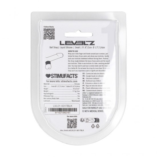 Ultrapasse os limites com esta maca de bolas firme, porém flexível, da coleção LEVELZ. Feita em silicone premium e seguro para o corpo, esta maca antivibração oferece uma pegada firme para maior tensão e uma tração satis