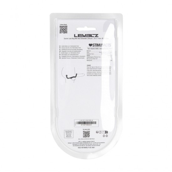 Aprofunde-se no desempenho com este híbrido avançado da coleção LEVELZ. Feito de silicone premium, este design Level 2 combina um anel peniano de alça dupla para maior firmeza com uma pequena bola anal para uma penetraçã