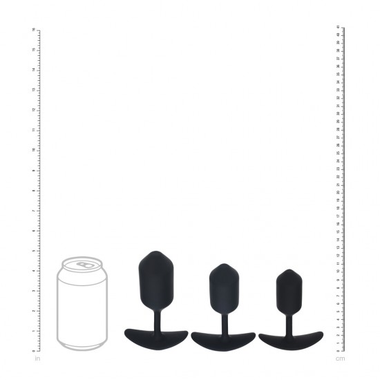 Explore a arte da pressão e da progressão com este conjunto de 3 plugs anais com peso da coleção LEVELZ. Feitos de silicone premium com núcleos de metal embutidos, cada plug deste trio Level 2 proporciona uma sensação sa