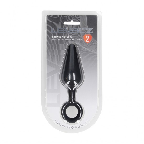 Plug Anal de Silicone - L Refinado para precisão, este plug anal pontiagudo da coleção LEVELZ oferece estimulação elegante com controle total. Feito de silicone premium, este design Level 2 apresenta uma ponta fina e cônica para fácil inserção e