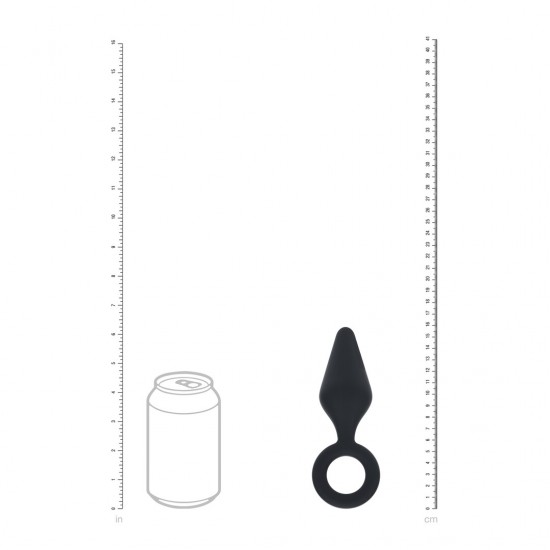 Plug Anal de Silicone - L Refinado para precisão, este plug anal pontiagudo da coleção LEVELZ oferece estimulação elegante com controle total. Feito de silicone premium, este design Level 2 apresenta uma ponta fina e cônica para fácil inserção e