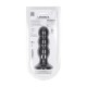 Plug anal de silicone Tri Rattle - L - Preto Prepare-se para a estimulação dinâmica com o plug vibrador triplo da coleção LEVELZ. Feito de silicone premium, este design Level 2 apresenta três bulbos suaves e de tamanho progressivo, além de um chocalho interno leve