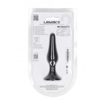 Plug Anal Fino de Silicone - S