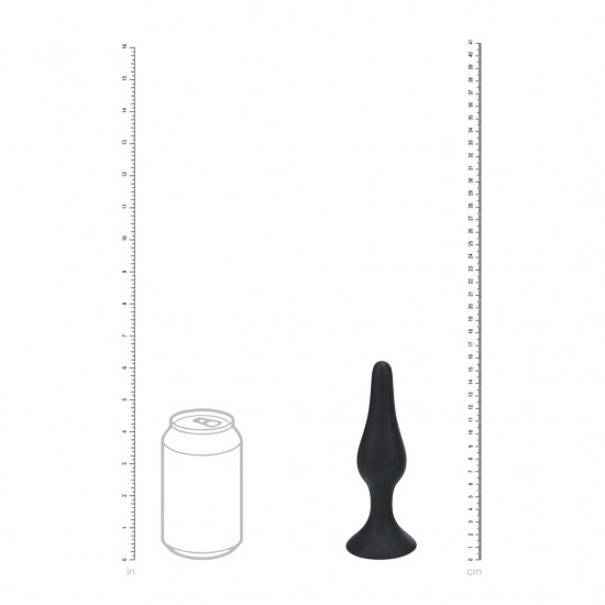 Plug anal fino silicone - XL Elegante, suave e construído para precisão, o plug fino e cônico da coleção LEVELZ oferece inserção sem esforço e elasticidade sutil. Feito em silicone premium, este design Level 2 apresenta um formato estreito e gradual