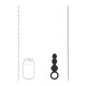 Cordão Anal Silicone Explore o equilíbrio perfeito entre suavidade e sensação com a sonda anal com esferas da coleção LEVELZ. Confeccionada em silicone premium, esta sonda Level 2 apresenta um eixo curto e flexível com uma série de esferas a