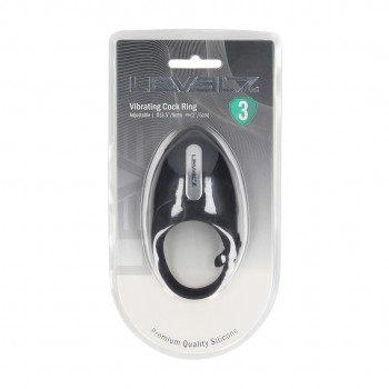 Adjustable Vib Silicone Cockring 