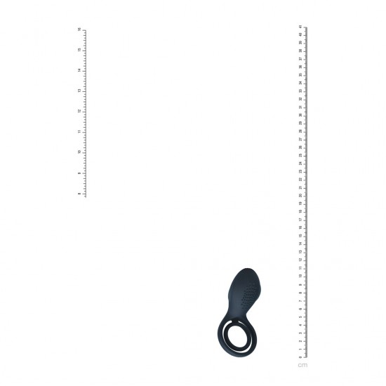 Vibrating Cock and Ball Ring Aumente a intensidade com o anel peniano vibratório da coleção LEVELZ. Feito em silicone premium, este design Level 3 combina a firmeza e a ereção de um anel peniano clássico com a potência adicional da vibração direcion