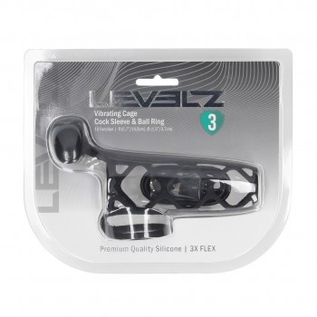 Manga peniana de silicone com anel vib.