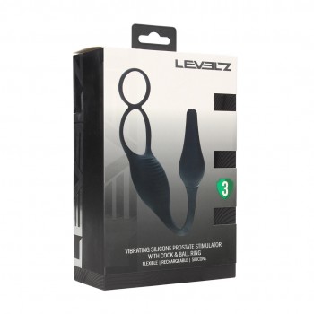 Vibrating Silicone Prostate Stimulator 