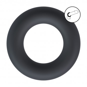 Anel peniano de silicone líquido - L - Preto Anel peniano de silicone líquido - L - Preto