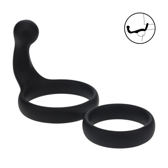 Aprofunde-se no desempenho com este híbrido avançado da coleção LEVELZ. Feito de silicone premium, este design Level 2 combina um anel peniano de alça dupla para maior firmeza com uma pequena bola anal para uma penetraçã