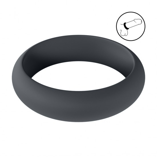 Anel peniano Silicone largo O - M - 35 mm Eleve seu desempenho a outro nível com este anel peniano de silicone premium sem vibração da coleção LEVELZ. Projetado para um ajuste perfeito, ele ajuda a aumentar a firmeza e a durabilidade, ao mesmo tempo em que propo