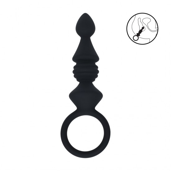 Cordão anal de silicone com nervuras Leve a estimulação texturizada a um novo patamar com a sonda anal com nervuras da coleção LEVELZ. Confeccionada em silicone premium, esta sonda Level 2 apresenta uma haste curta e flexível, revestida com nervuras estimul