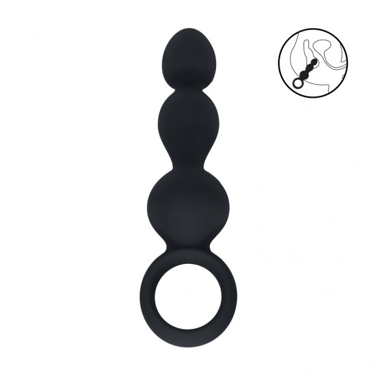 Cordão Anal Silicone Explore o equilíbrio perfeito entre suavidade e sensação com a sonda anal com esferas da coleção LEVELZ. Confeccionada em silicone premium, esta sonda Level 2 apresenta um eixo curto e flexível com uma série de esferas a