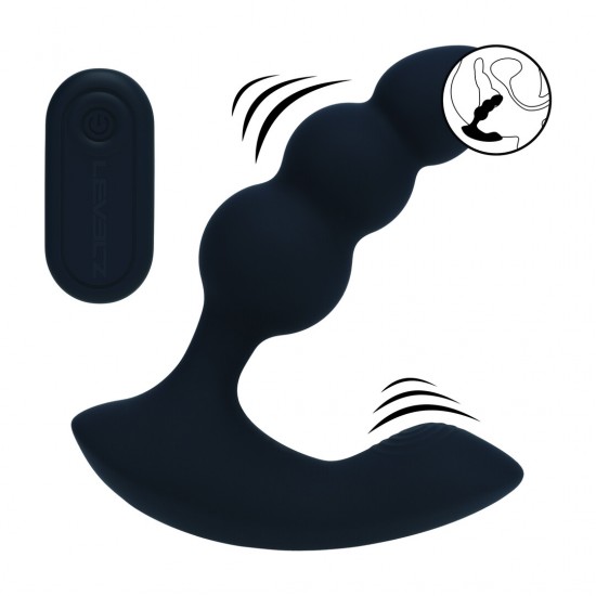 Eleve o nível da brincadeira anal com o Plug Anal Vibratório com Contas Recarregável e Controle Remoto. Equipado com dois motores, este plug oferece 10 potentes funções de vibração para uma estimulação interna intensa. A