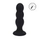 Plug anal de silicone Tri Rattle - L - Preto Prepare-se para a estimulação dinâmica com o plug vibrador triplo da coleção LEVELZ. Feito de silicone premium, este design Level 2 apresenta três bulbos suaves e de tamanho progressivo, além de um chocalho interno leve