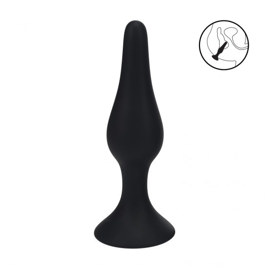 Plug anal fino silicone - XL Elegante, suave e construído para precisão, o plug fino e cônico da coleção LEVELZ oferece inserção sem esforço e elasticidade sutil. Feito em silicone premium, este design Level 2 apresenta um formato estreito e gradual