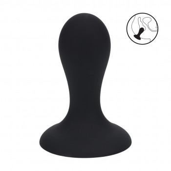 Plug anal silicone com chocalho - S Plug anal silicone com chocalho - S