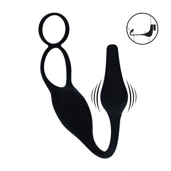 Eleve sua experiência com o Estimulador de Próstata Vibratório com Anel Peniano e Testicular. Este design inovador apresenta um estimulador de próstata vibratório em uma extremidade e um anel peniano e testicular na outr