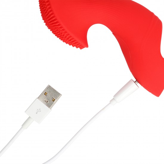 Textured Finger Vib - Sunrise Red Este pequeno vibrador de dedo texturizado proporciona vários níveis de intensidade e estimulação intensa. Ideal para estimular suas zonas erógenas, como clitóris, mamilos ou outras áreas sensíveis do corpo. Perfeito para
