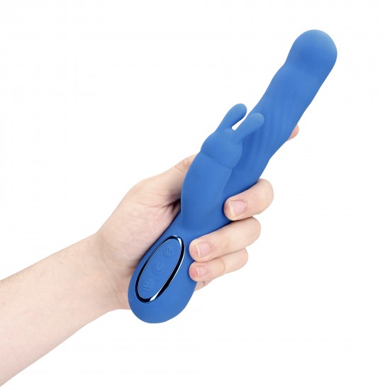 Este vibrador Wiggle Rabbit foi projetado para estimulação simultânea do clitóris e do ponto G com movimentos de balanço, criando orgasmos combinados. Descubra momentos infinitos de prazer e apimente sua vida com Lovelin