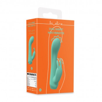 Mini Dual Rabbit Vibrator - Green