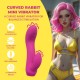 Apresentamos o Mini Vibrador Curved Rabbit, um massajador compacto e com design elegante, criado para uma estimulação interna e externa equilibrada. Seu formato suavemente curvado ajuda a atingir o ponto G, enquanto o es
