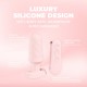 O Velvet da Loveline International, Coleção Paris, é um plug suave e texturizado com 10 funções. Operando a menos de 50 dB, ele oferece uma experiência discreta, porém potente. Com até 55 minutos de uso com uma única car