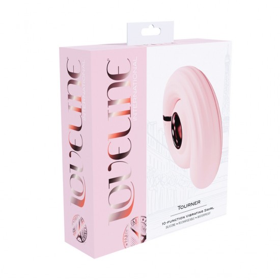 Da Loveline International, Paris Collection, o Tourner captura o charme lúdico do romance parisiense. Este vibrador espiralado combina arte delicada com curvas sensacionais, oferecendo uma sinfonia de prazer que seduz os