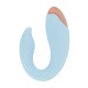 O Daydream é um vibrador com controle remoto, 10 funções para estimulação do ponto G e do clitóris, projetado para proporcionar o dobro do prazer. Equipado com um motor F1 avançado, ele carrega e pode ser guardado em um
