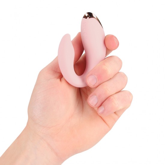 O Daydream é um vibrador com controle remoto, 10 funções para estimulação do ponto G e do clitóris, projetado para proporcionar o dobro do prazer. Equipado com um motor F1 avançado, ele carrega e pode ser guardado em um