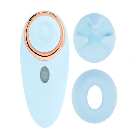 Aurie é um vibrador revolucionário com função de sucção e vibração, equipado com um motor F1 avançado e a tecnologia AirTap® para sensações irresistíveis. Com 15 funções (5 modos de sucção, vibração e tapotagem) e dois a