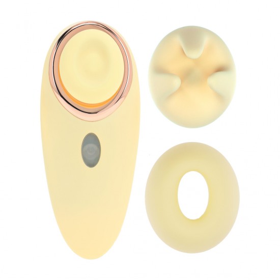Aurie é um vibrador revolucionário com função de sucção e vibração, equipado com um motor F1 avançado e a tecnologia AirTap® para sensações irresistíveis. Com 15 funções (5 modos de sucção, vibração e tapotagem) e dois a