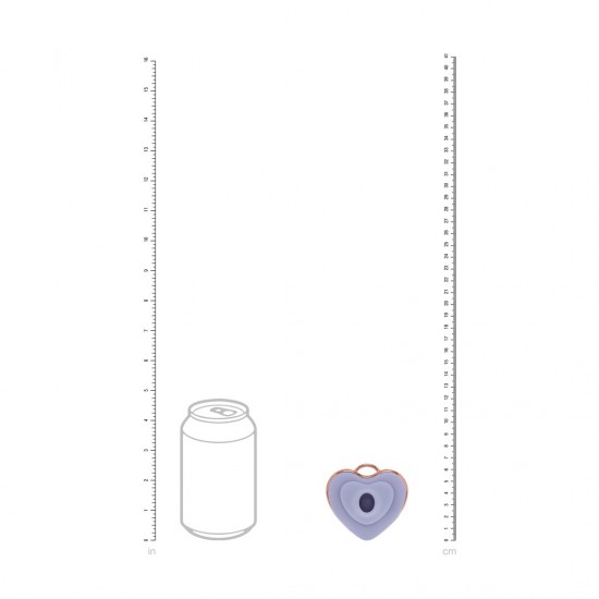 Luvie é um vibrador fofo em formato de coração que também funciona como um colar estiloso. Com 15 funções, impulsionado por um motor F1 avançado e um motor com tecnologia AirTap®, oferece sensações de vibração e sucção (