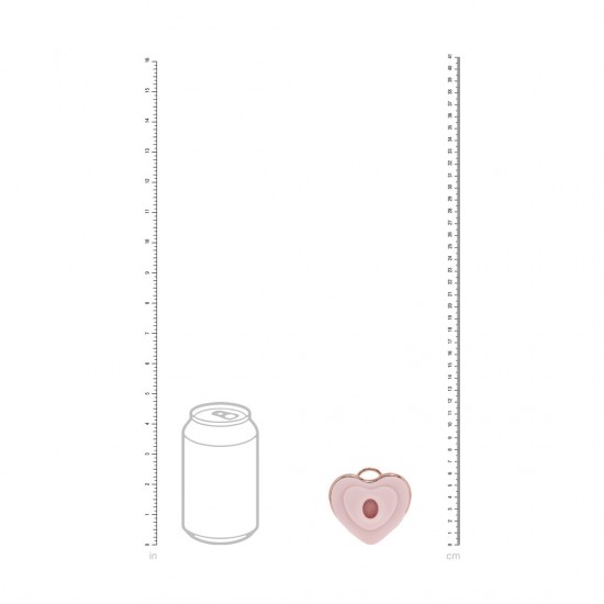 Luvie é um vibrador fofo em formato de coração que também funciona como um colar estiloso. Com 15 funções, impulsionado por um motor F1 avançado e um motor com tecnologia AirTap®, oferece sensações de vibração e sucção (