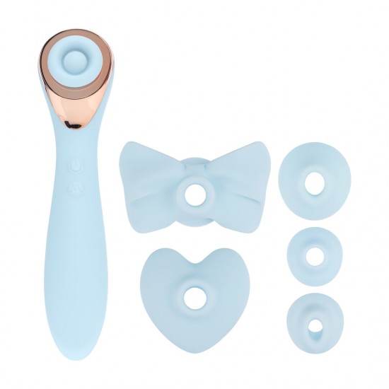 Darling é um vibrador versátil, mágico e em formato de cetro, com 15 funções, projetado para encantar seus sentidos. Equipado com um motor F1 avançado e a tecnologia AirTap®, ele vem com cinco cabeças intercambiáveis, ca